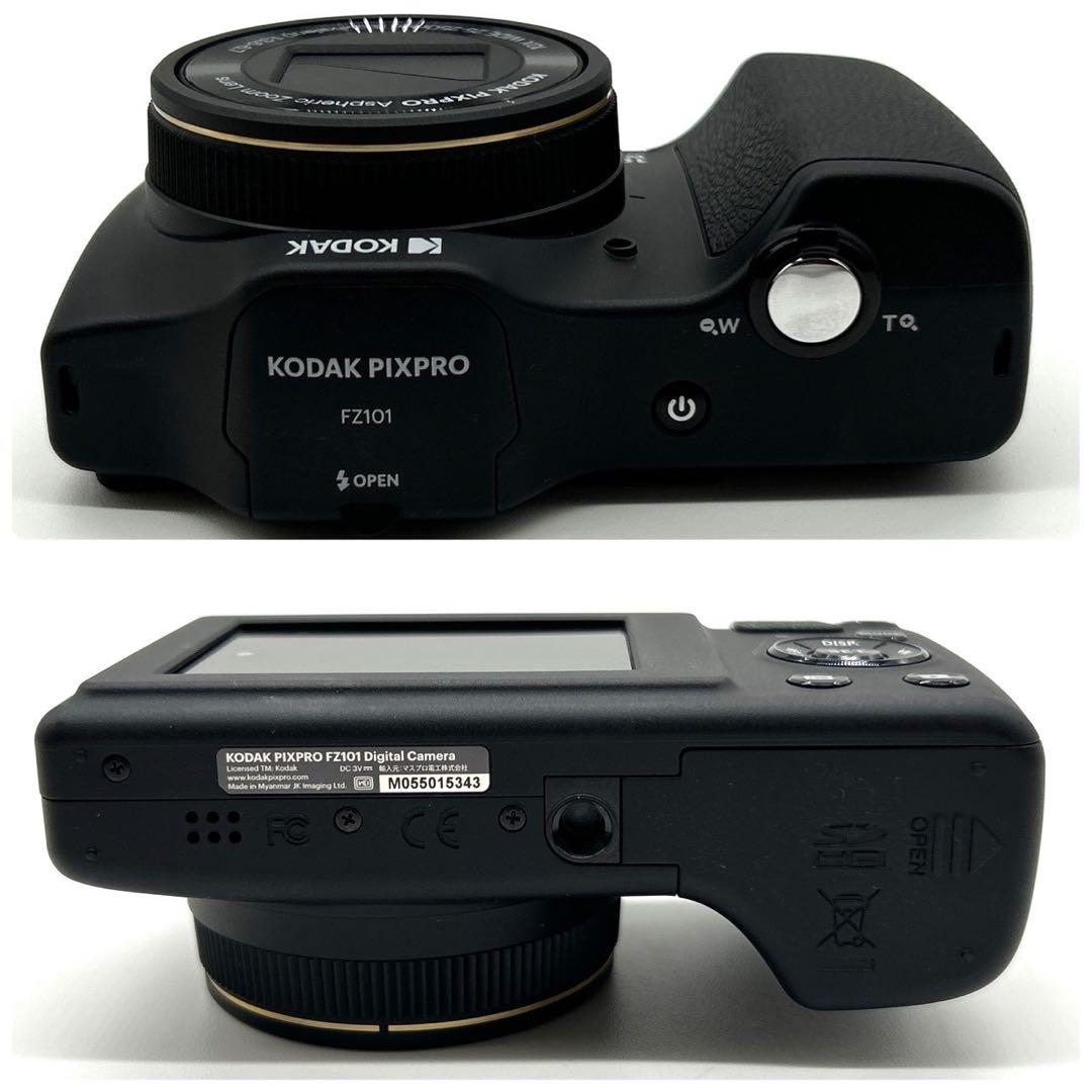 KODAK コダック PIXPRO FZ101 ブラック デジカメ 未使用級