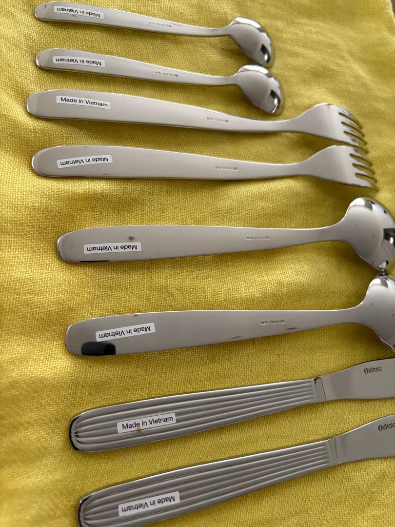 【ミツ】 Scandia ステンレスカトラリーセット