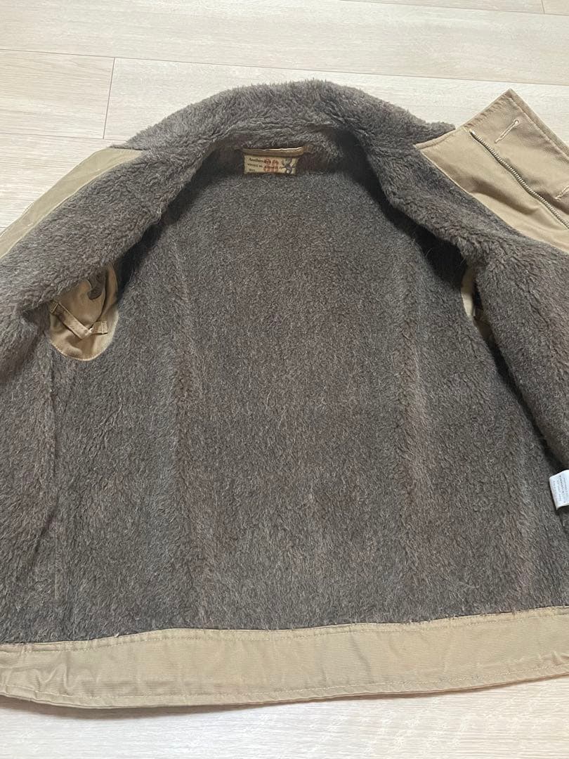 AND FAMILY U.S.N. N1デッキジャケット オリーブ ベージュ