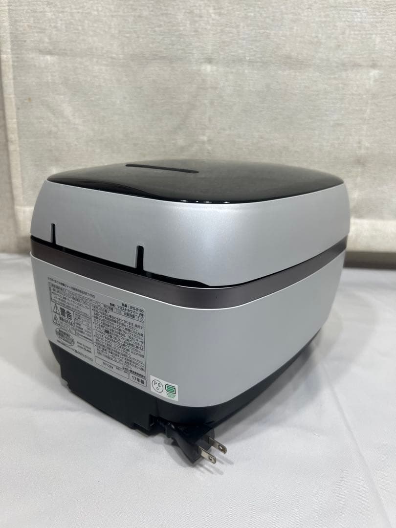 TIGER 炊飯器 JPC-A100 ブラック/シルバータッチスクリーン。