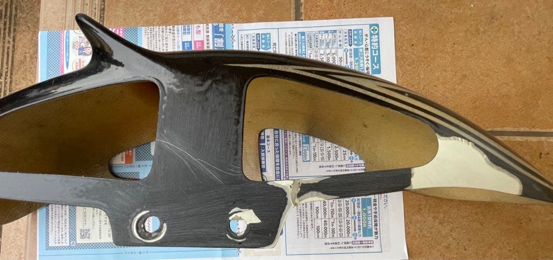 YAMAHA GX250 GX400 タンク フロントフェンダー