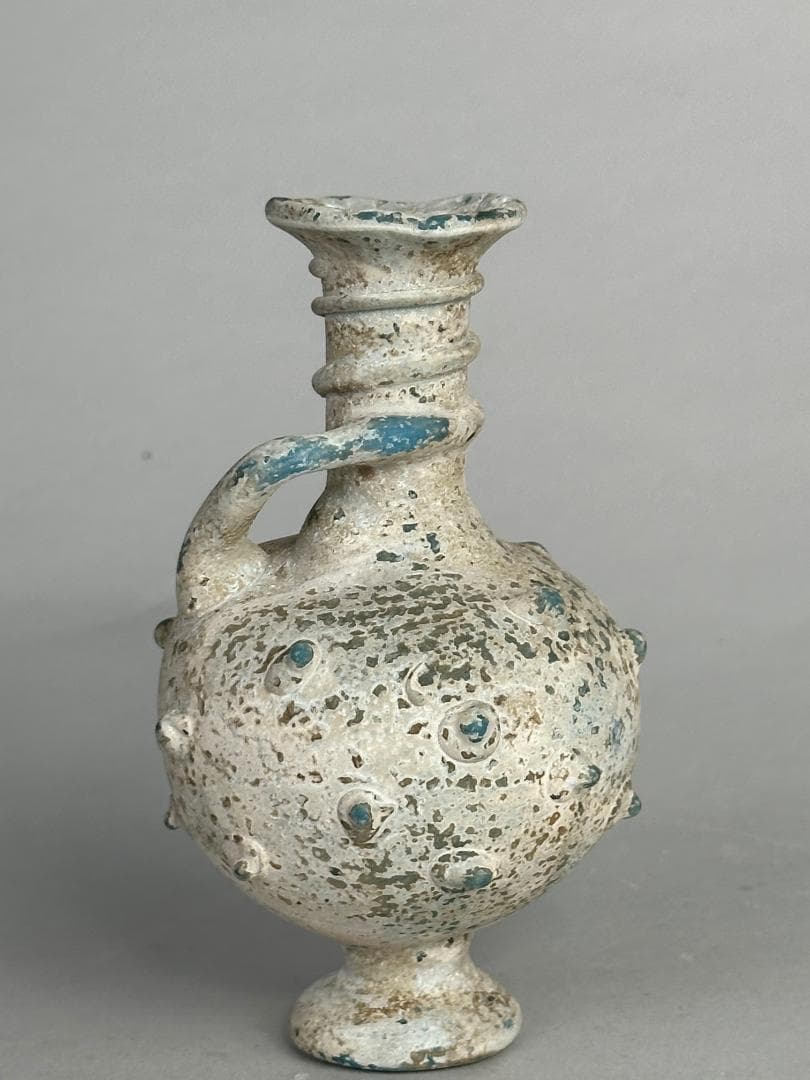 ローマガラス　羅馬硝子　花瓶　花入　花器　時代物