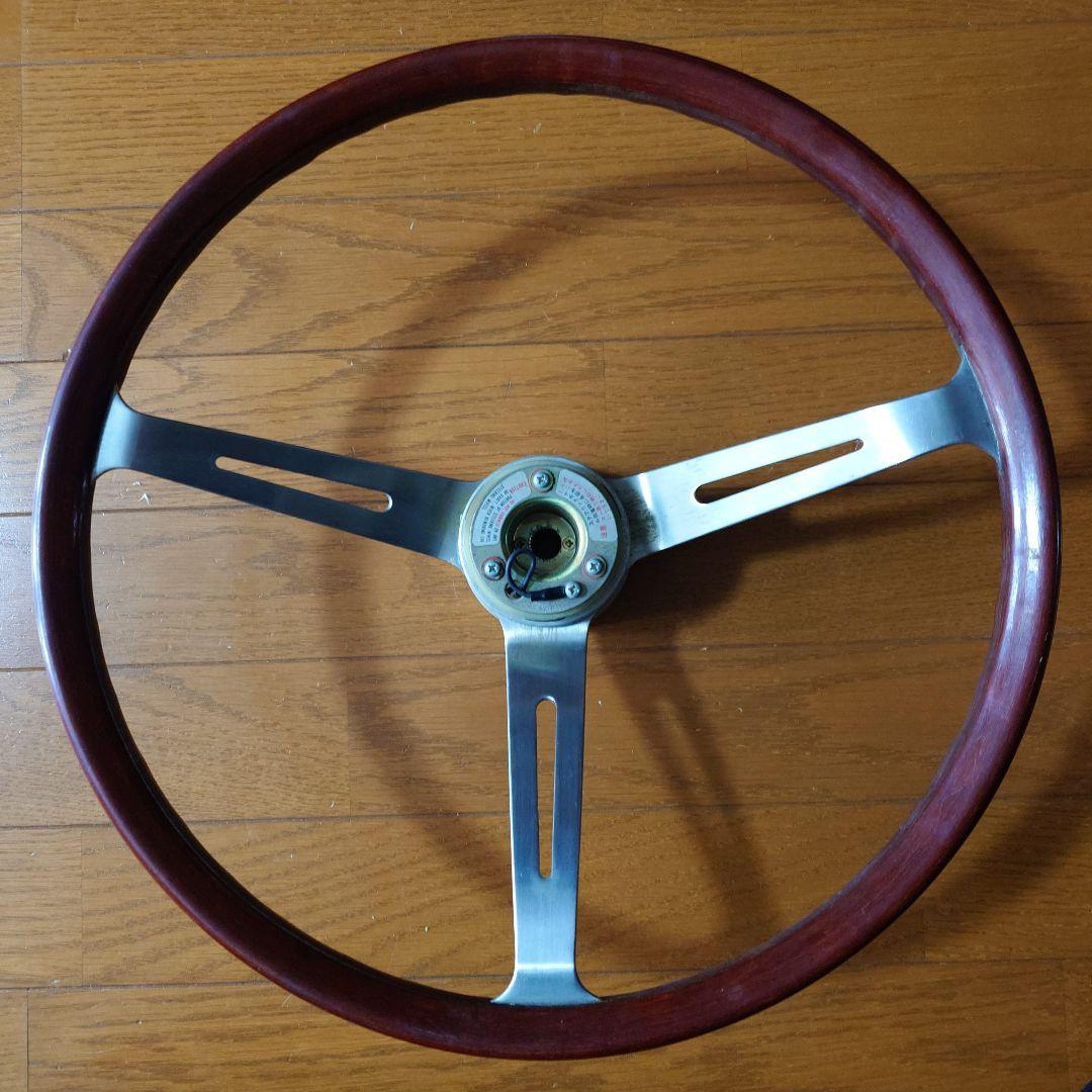 ウッドステアリング　380mm