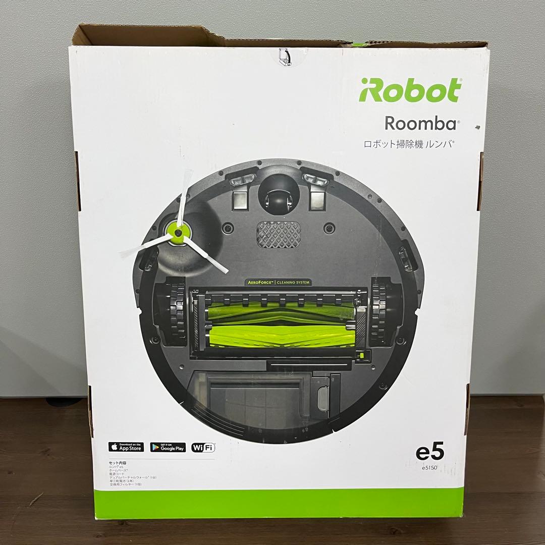 【未使用】ルンバe5 iRobot Roomba ロボット掃除機本体