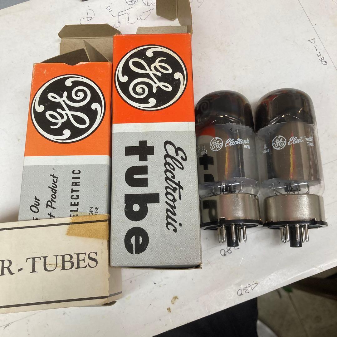 ＧＥ製　６５５０Ａ真空管　2個