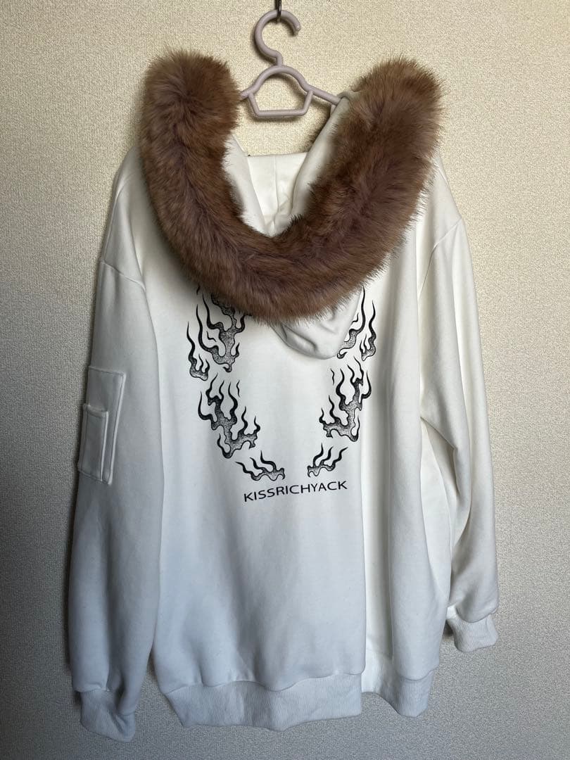 「DANNYOM」 KRY パーカー ホワイト