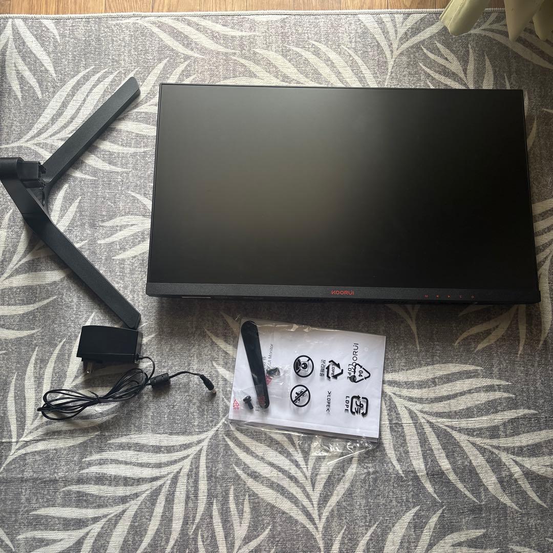 KOORUI ゲーミングモニター 24インチフルHD VA 非光沢
