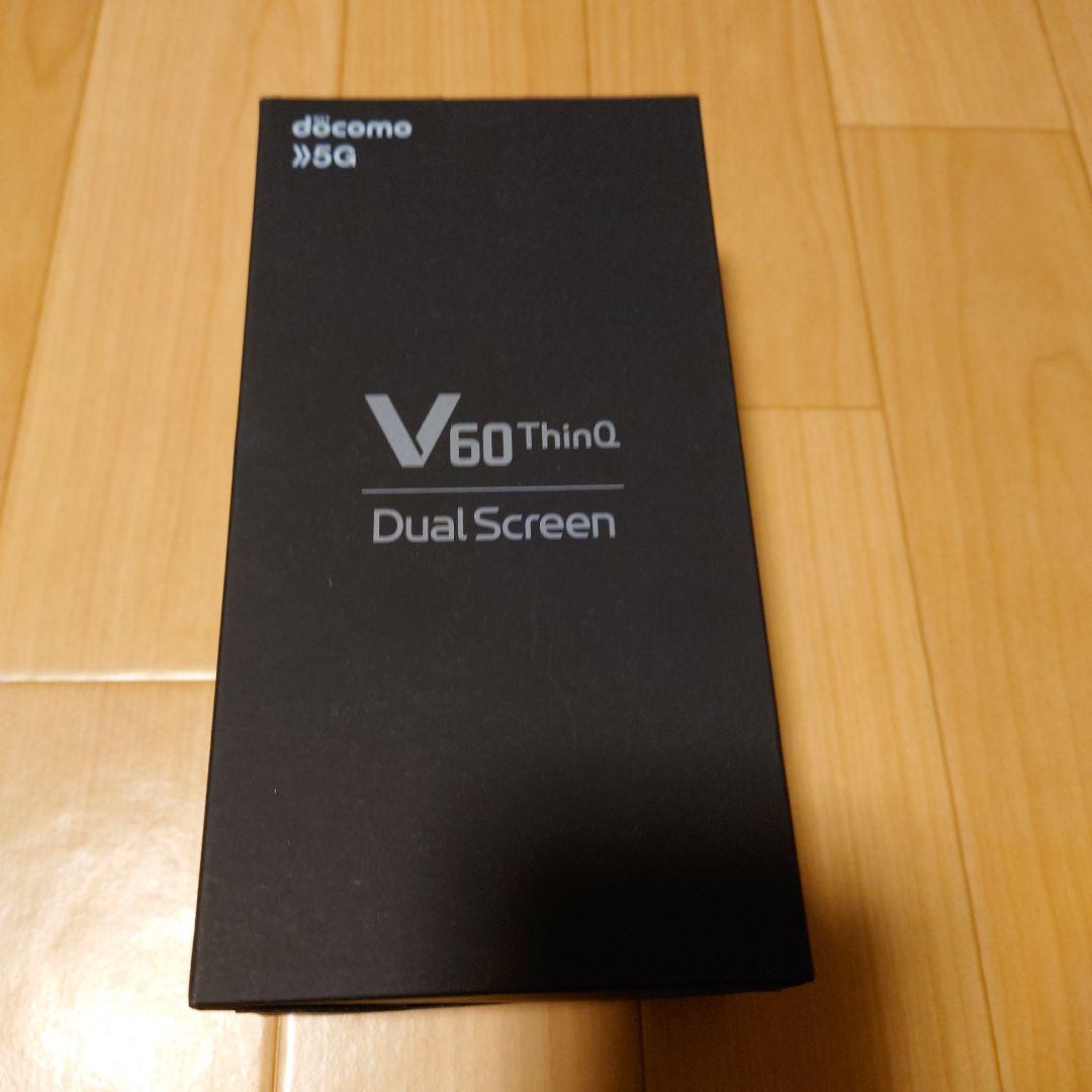 LG V60 ThinQ 5G L-51A Black　デュアルスクリーンセット