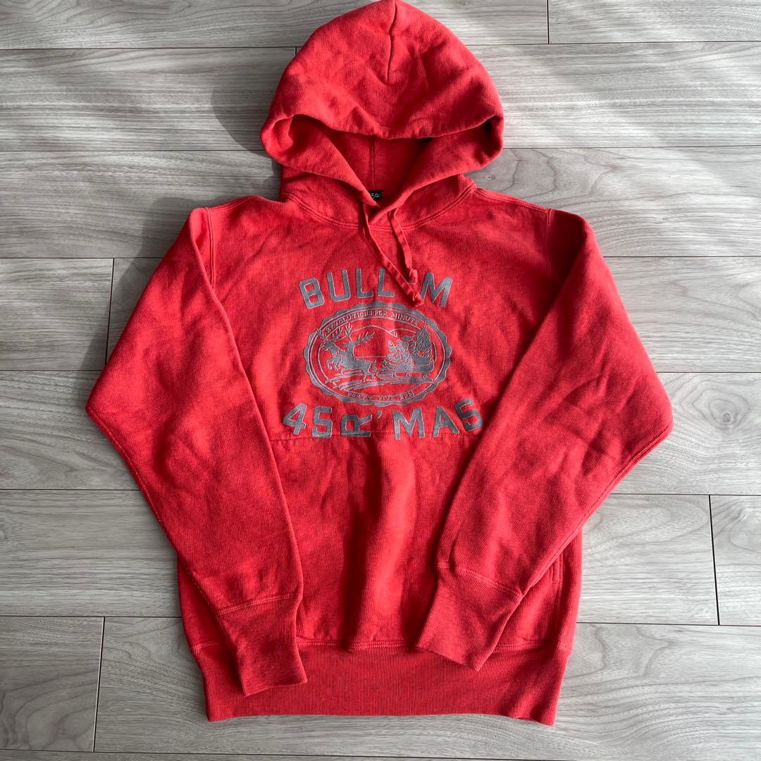 45R 裏毛の908ブルカレッジフーディ