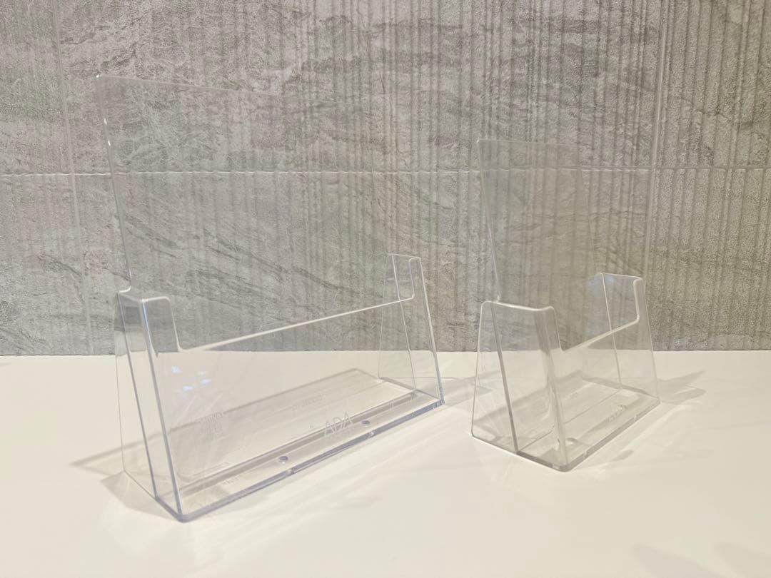 【非売希少品】 ADA 旧ロゴ 特約店 アクリル冊子入れ