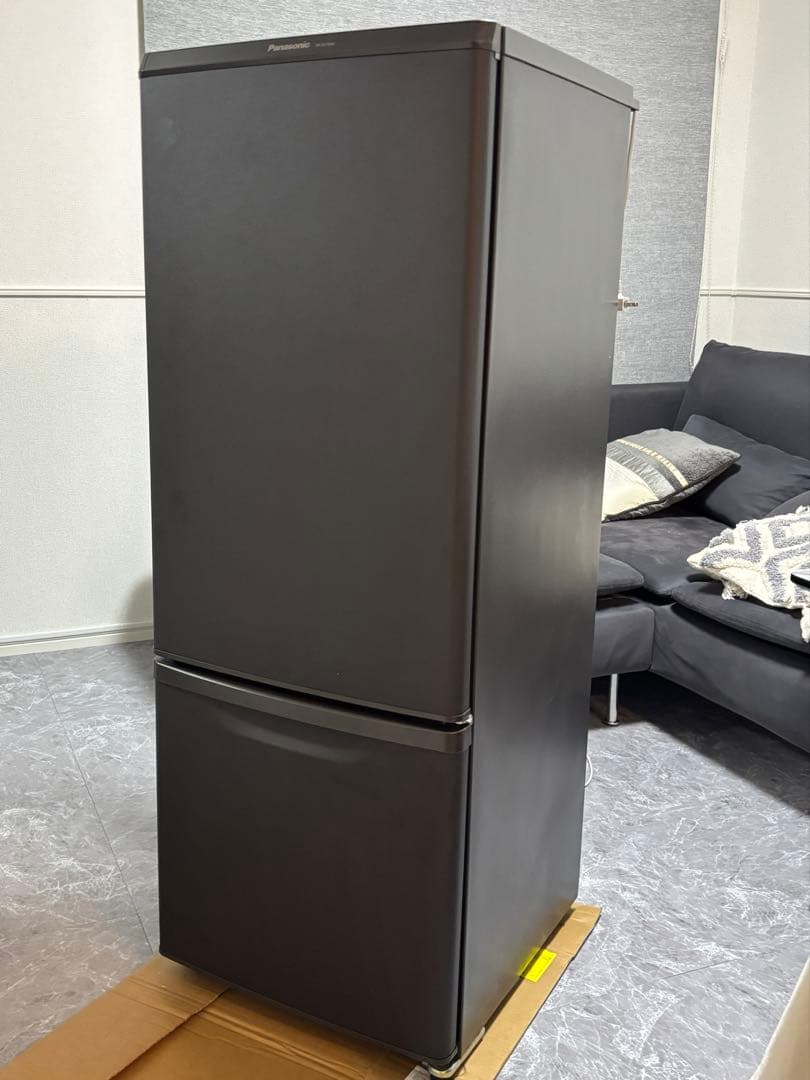 パナソニック 2ドア冷蔵庫 NR-B17BW-T（168L・ブラウン）】