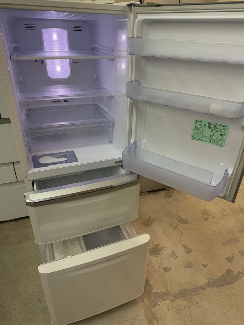 2017年式 335L 三菱 冷蔵庫 MR-C34A-W