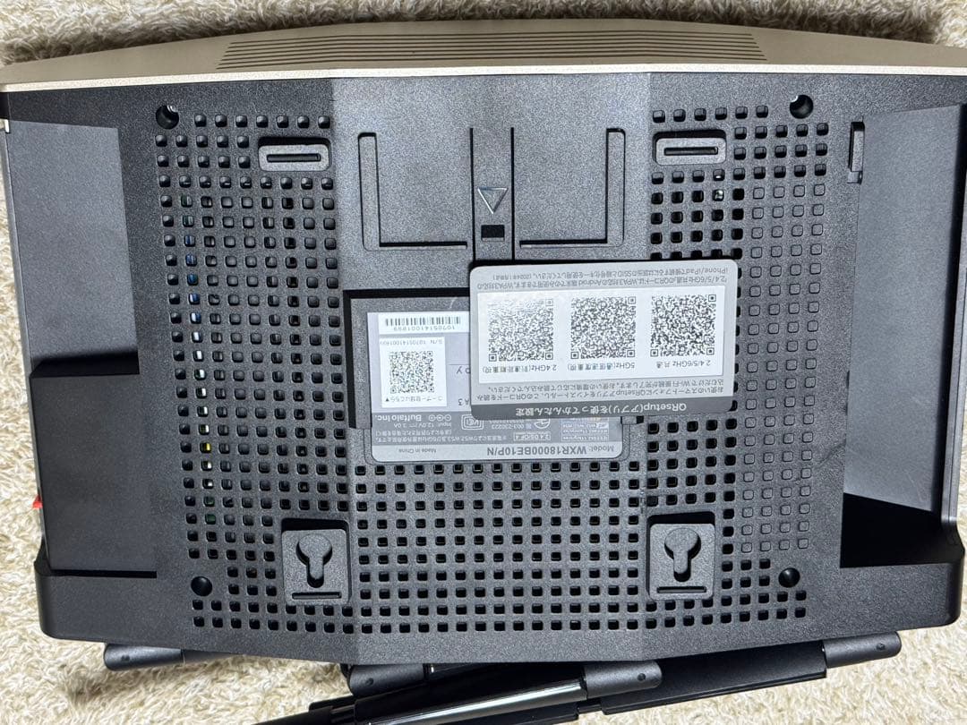 バッファロー Wi-Fi 7対応トライバンドルーター WXR18000BE10P