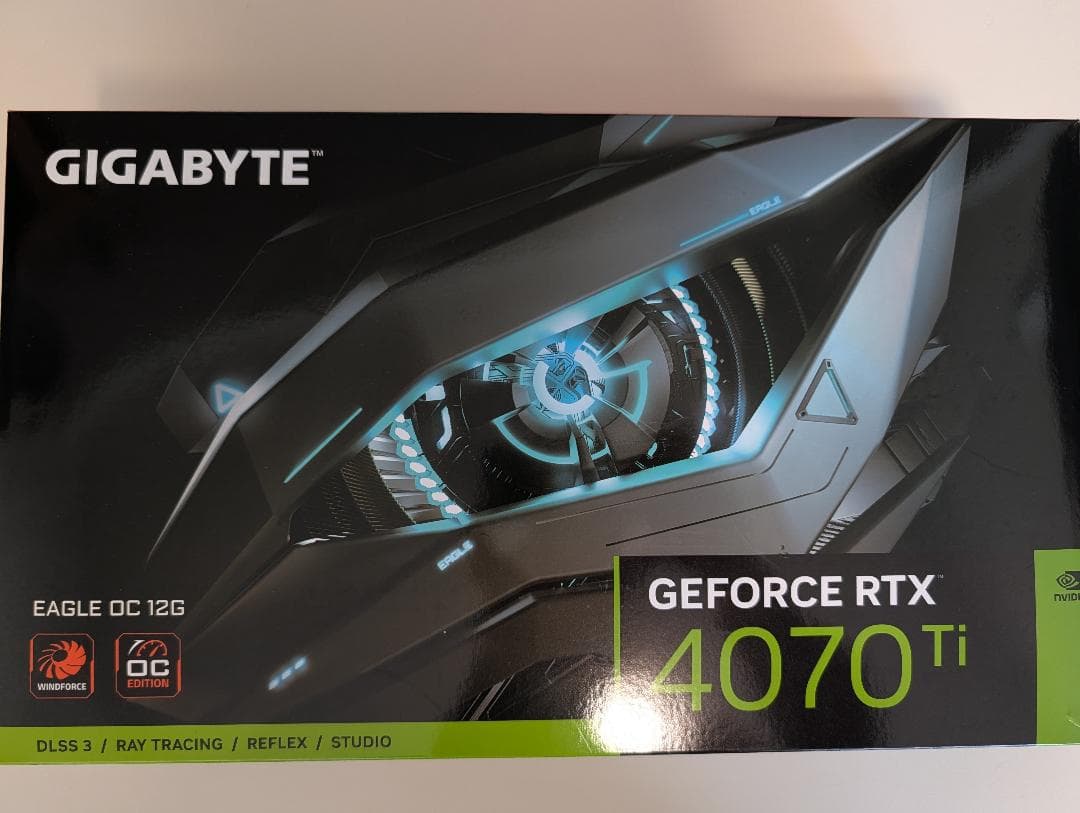 グラフィックボード・グラボ・ビデオカード GIGABYTE RTX 4070Ti EAGLE OC 12GB