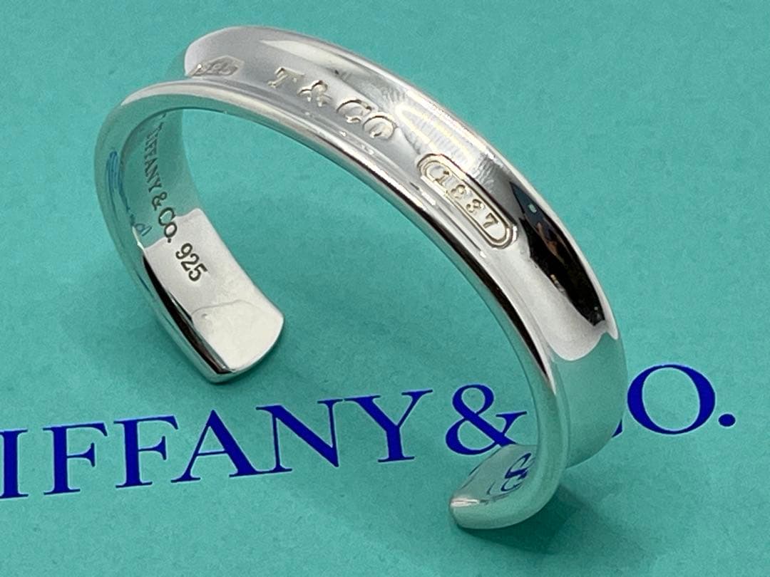 c485 美品　ティファニー　1837 バングル 925 ブレスレット　1997