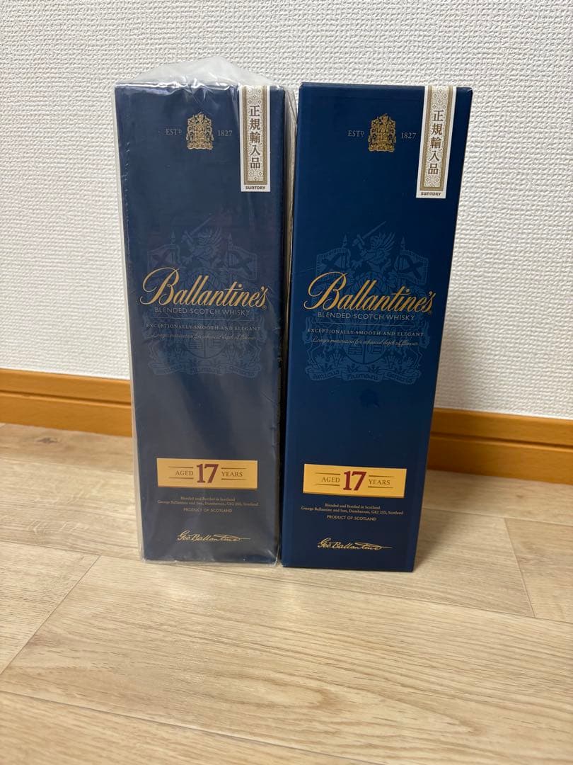 Ballantine's 17年 ブレンデッドスコッチウイスキー 2本セット