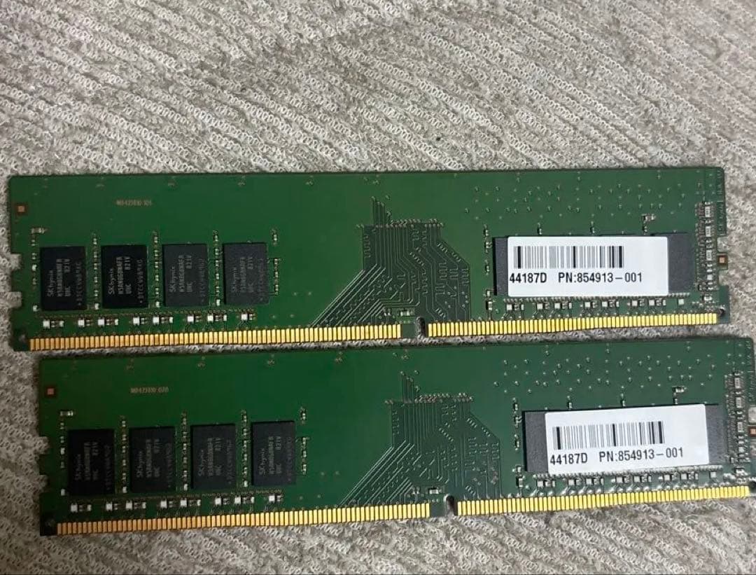SK Hynix 8GB PC4-2400T 2枚