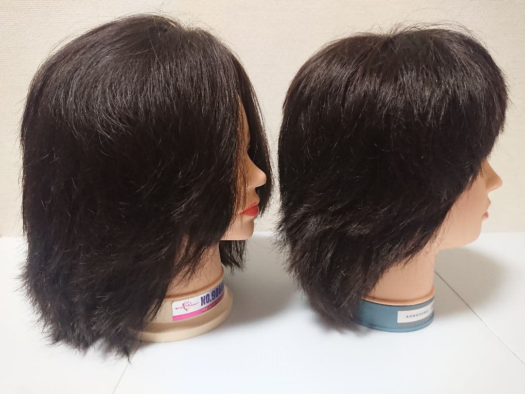 練習用ウィッグ 7体