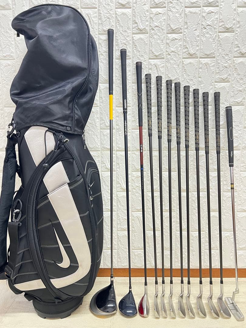 初心者おすすめ メンズ ゴルフクラブセット ナイキ キャディバック付