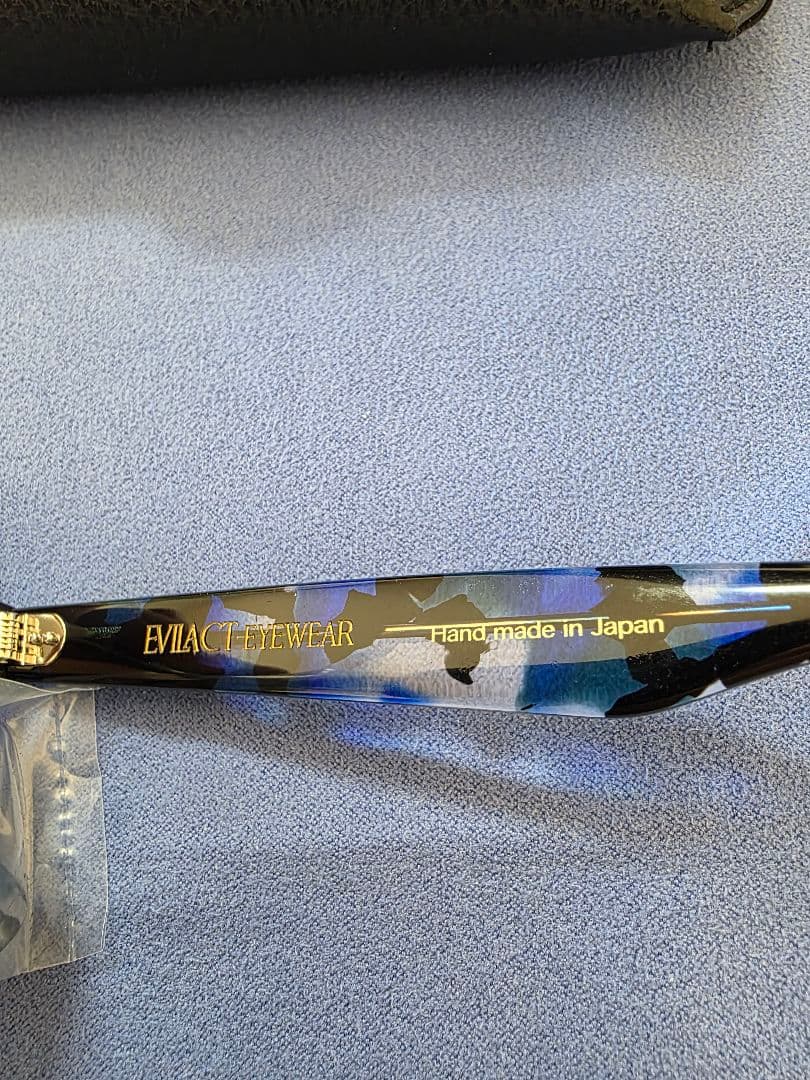 EVILACT CYCLONE サングラス ブルーデミフレーム