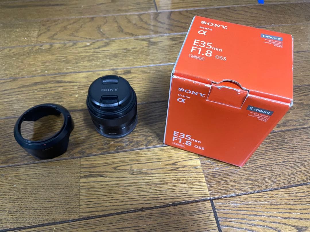 SONY E35mm F1.8 OSS レンズ　SEL35F18