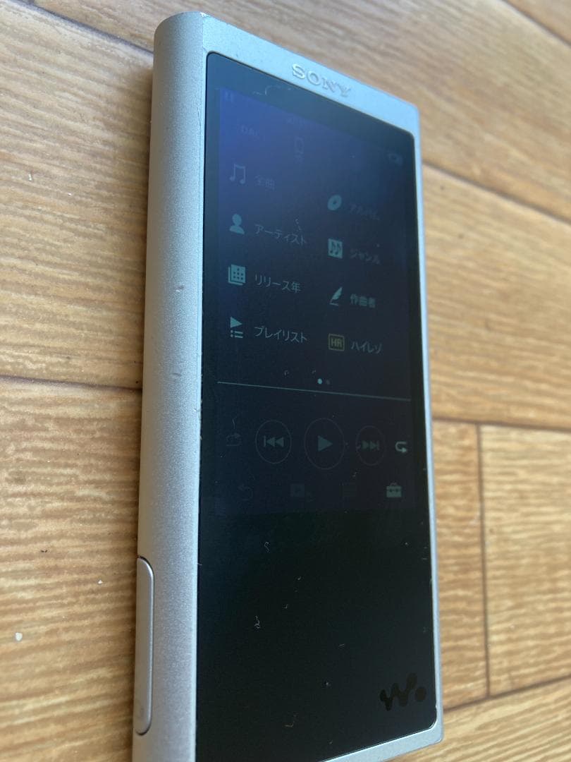 ジャンク Sony NW-ZX300　シルバー ウォークマン　ハイレゾ対応