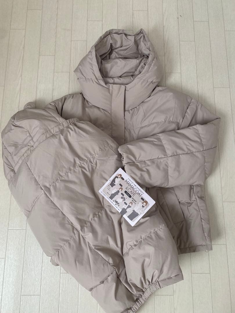 【新品】Rosemadame マットタフタダウンショートママコート＆ケープセット