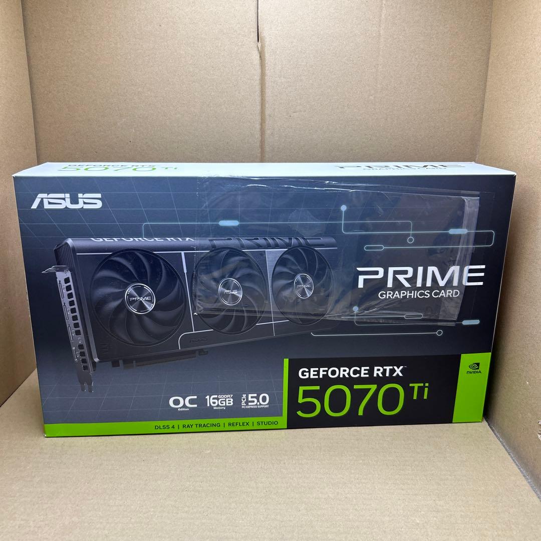 グラフィックボード・グラボ・ビデオカード ASUS NVIDIA GeForce RTX 5070Ti