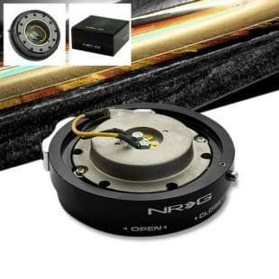 US正規 NRG クイックリリース ブラック 薄型 SRK-400BK