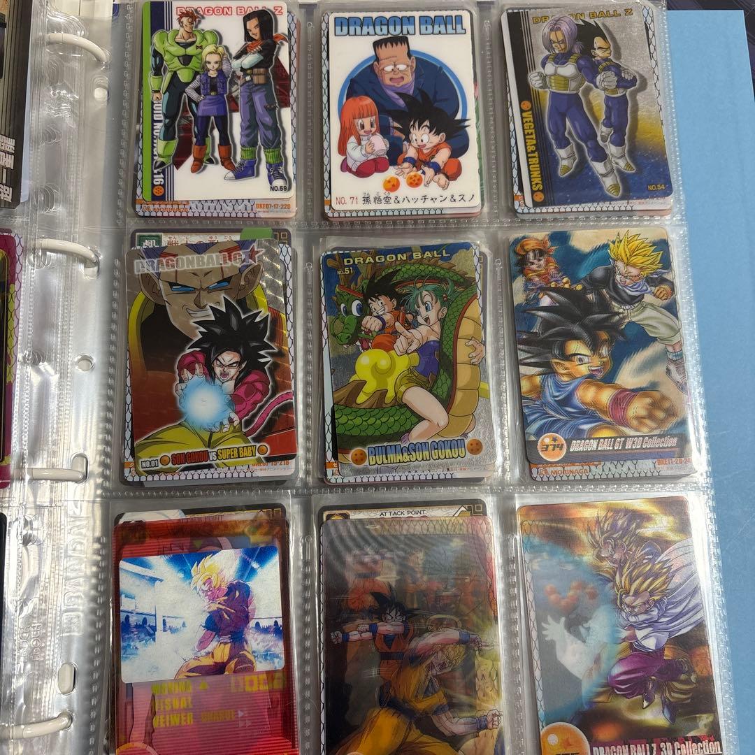 爆裂インパクト　ドラゴンボール　カード　レトロ　当時　グミカ　まとめ売り　データ