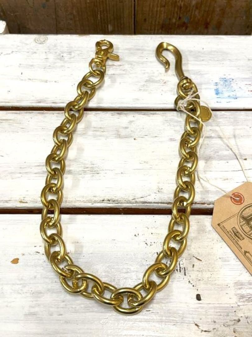 ビッグジョン 真鍮 ウォレットチェーン/ロング 日本製