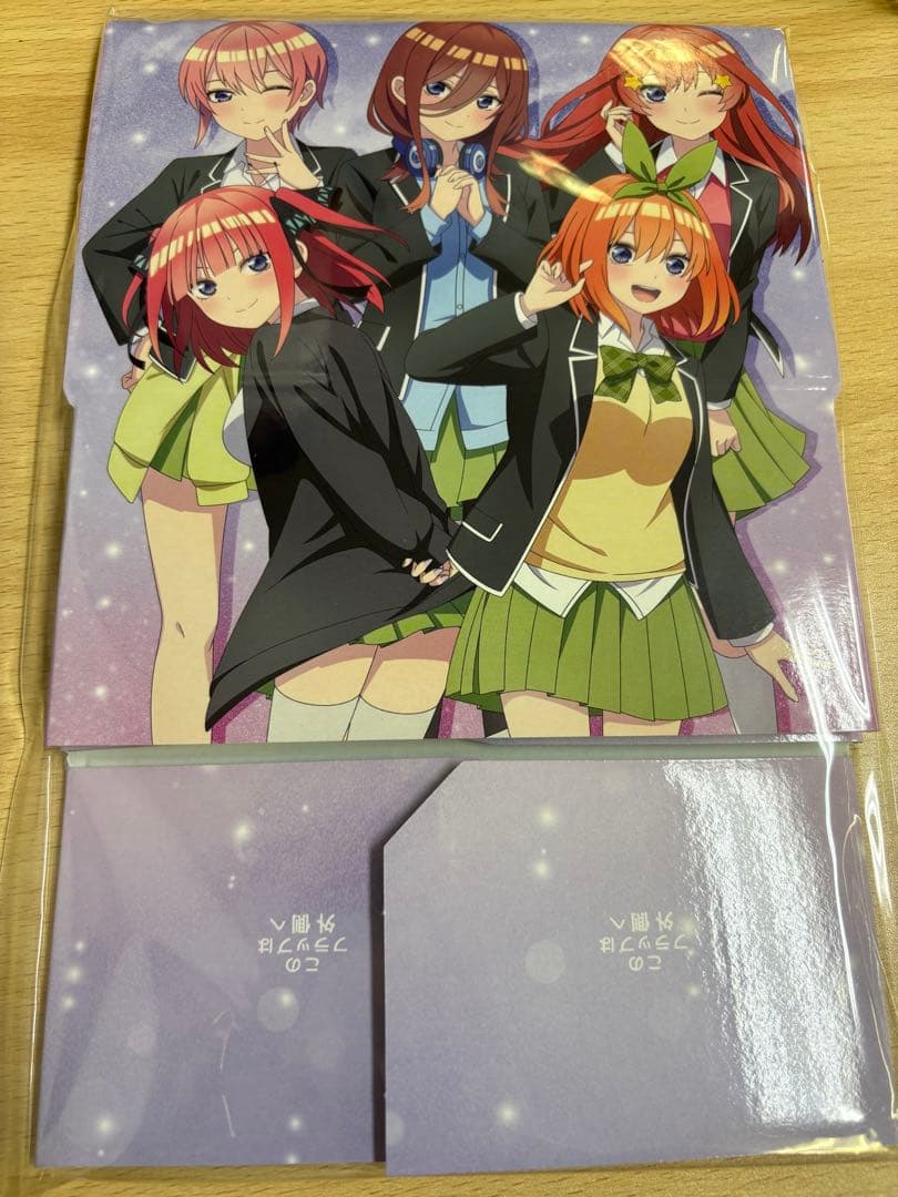 五等分の花嫁カードゲーム　ストレージボックス