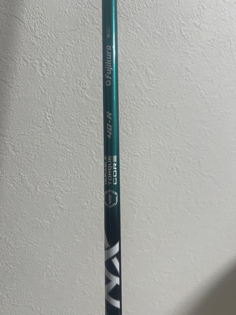 40-R フジクラスピーダーNXグリーン　テーラーメイドスリーブ付き