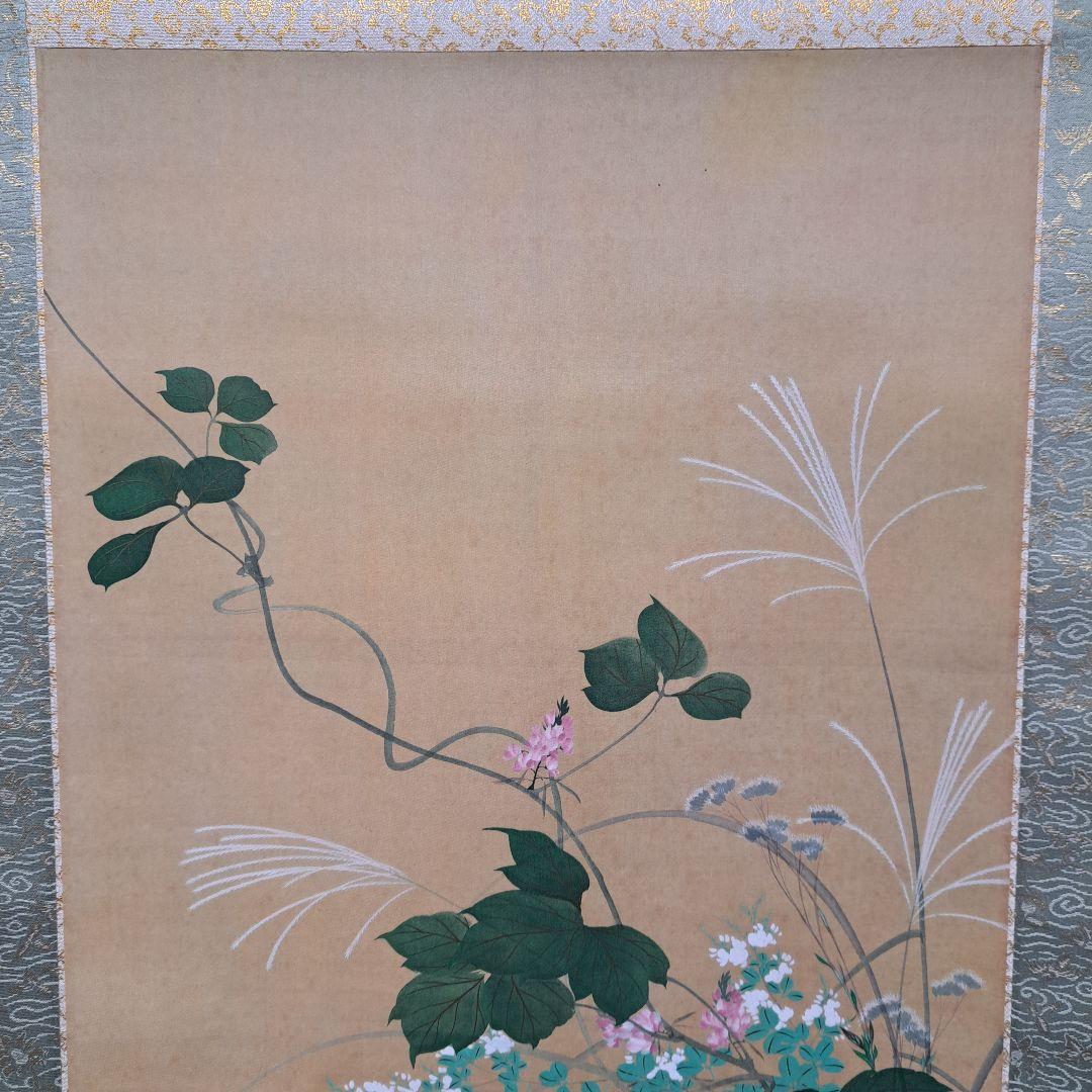 酒井抱一筆　七草図