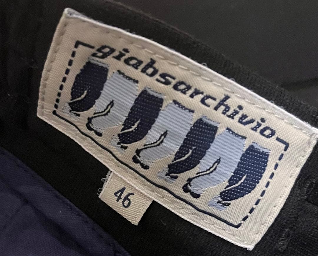 giab’s archivio MASACCIOブラック46 イージースラックス