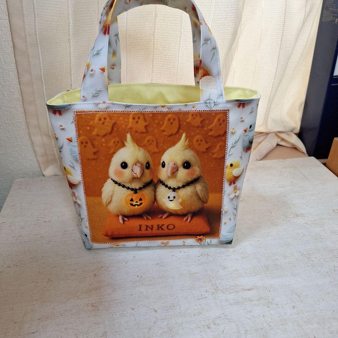 可愛いパネル生地　ハンドメイド