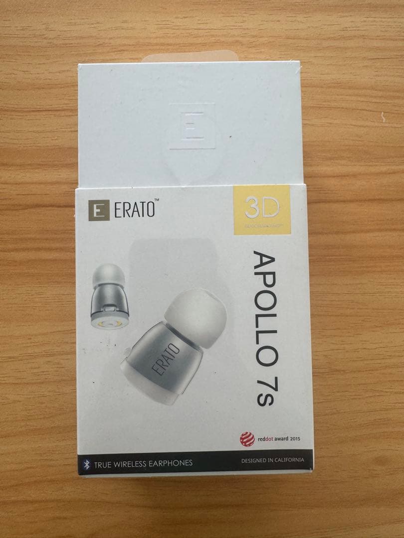 【新品未開封】ERATO フルワイヤレスイヤホンAPOLLO 7S シルバー