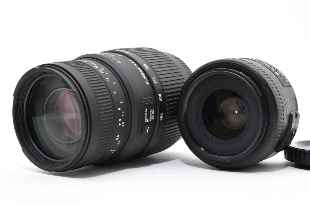 Nikon D5300 ダブルレンズ 初心者フルセット