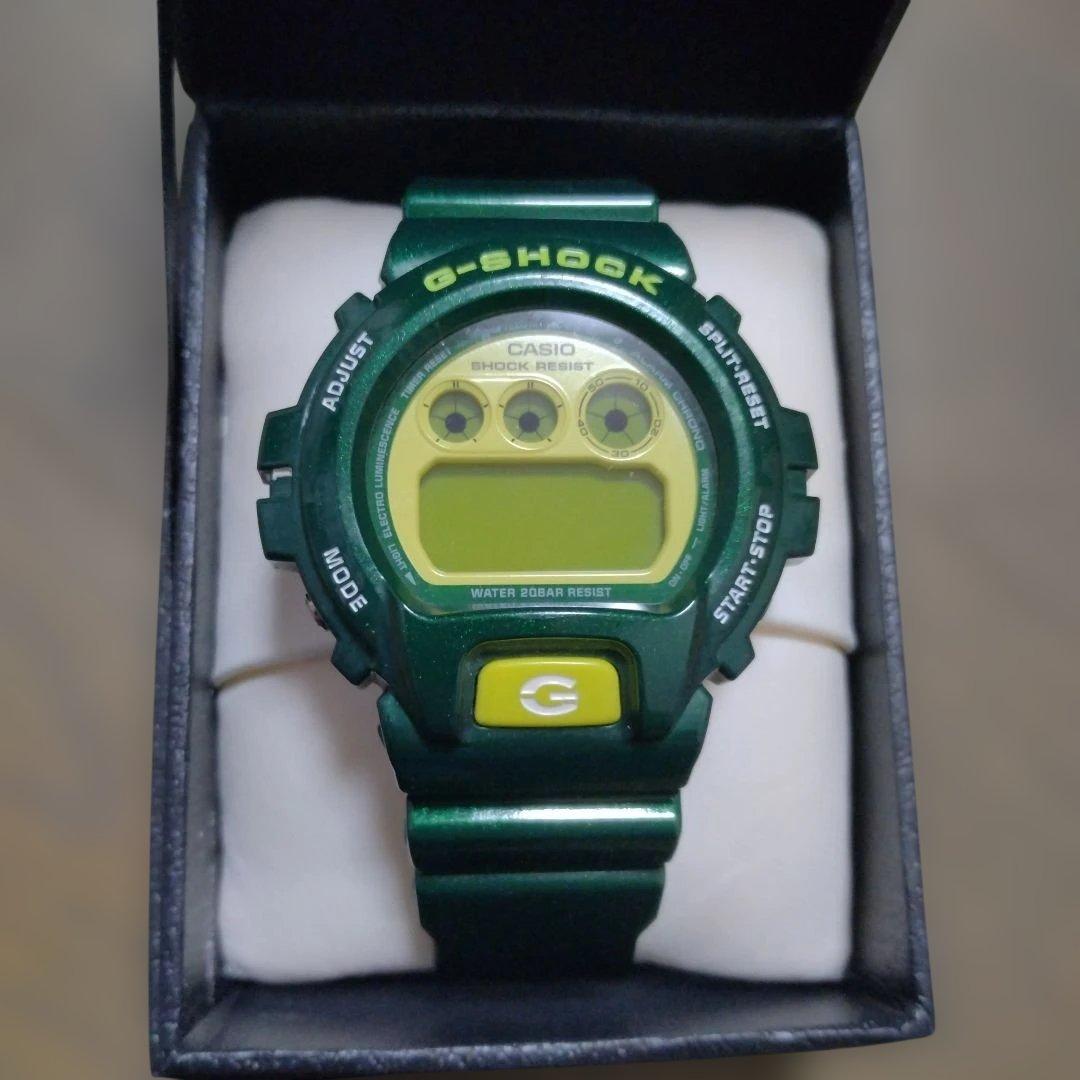 G-SHOCK DW-6900CC グリーン