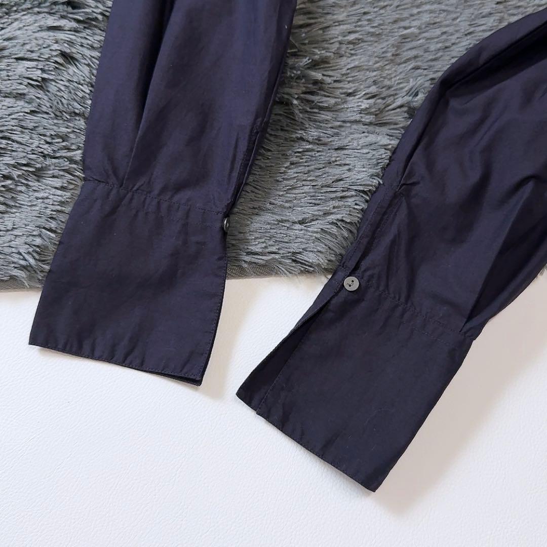 新品タグ付ꕥヌキテパ 今季 2025 コットンポプリンウェーブブラウス 立体刺繍