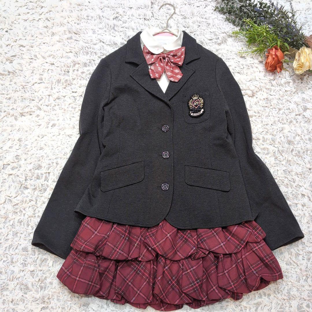 メゾピアノ フォーマル セットアップ 160 Lサイズ 卒服 美品