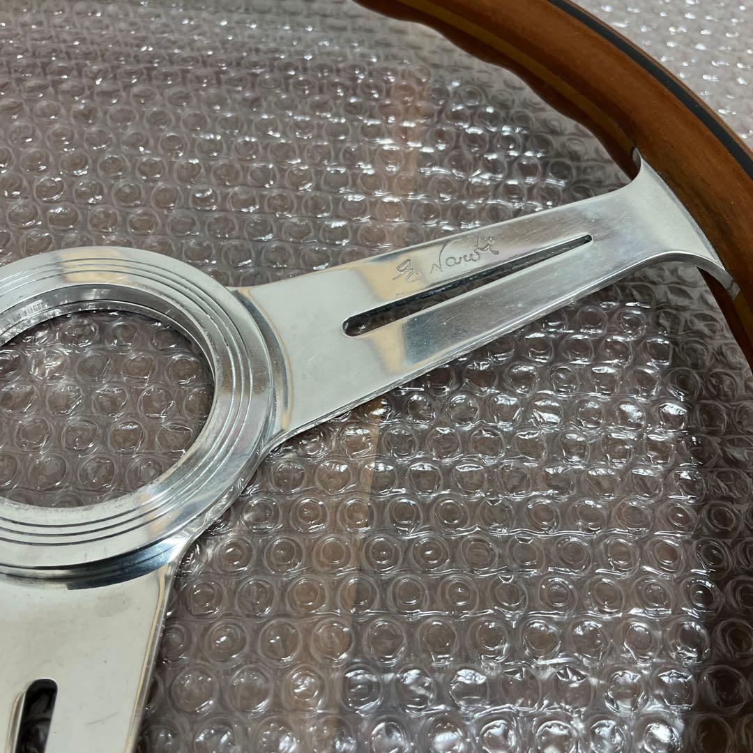 歌*伎様 NARDIナルディクラシック ステアリングホイール ウッドハンドル