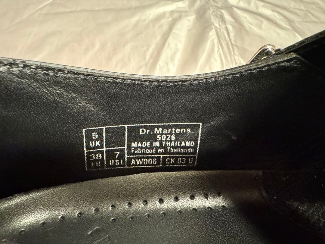 Dr. Martens 5026 ブラック メリージェーン　UK5 24cm