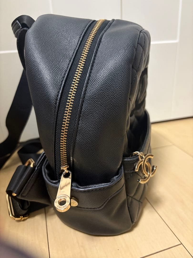シャネル ノベルティ リュック ・バッグパック ブラック