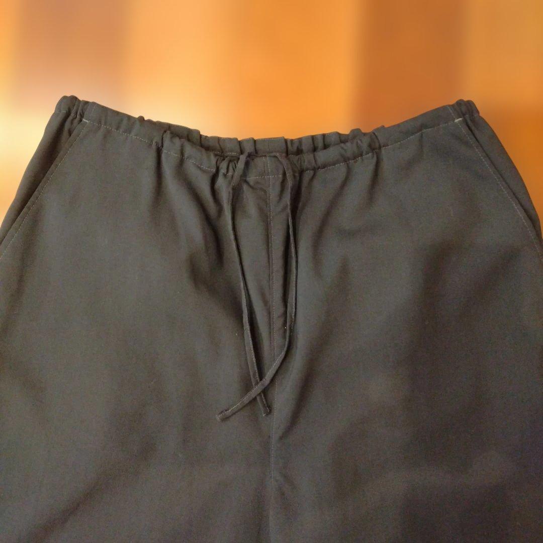 パンツ Wool Voile Side Seamless Slacks/blurhms