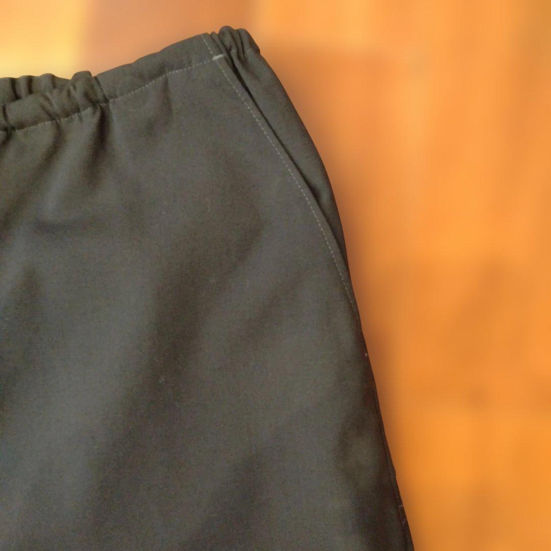 パンツ Wool Voile Side Seamless Slacks/blurhms