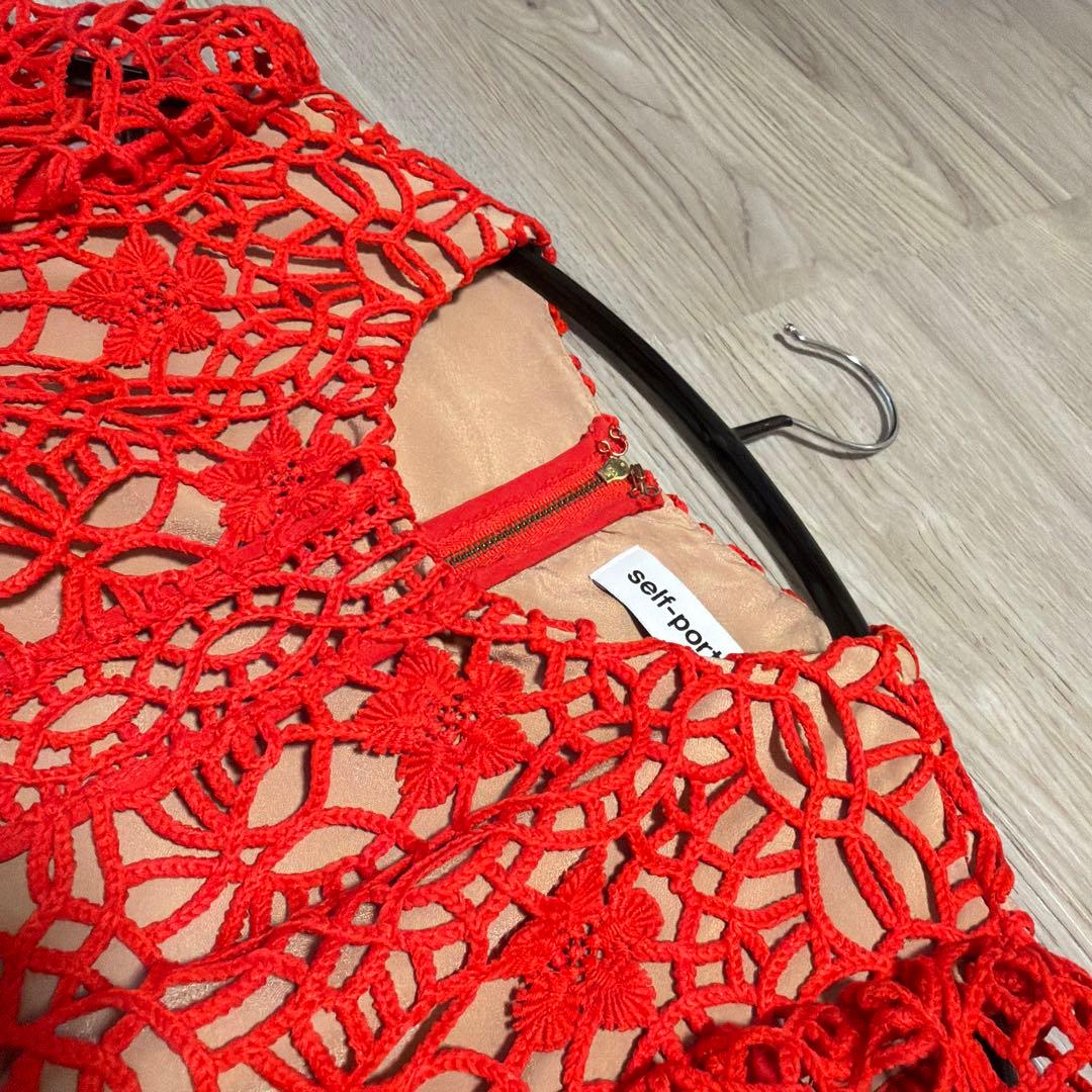 セルフポートレート UK8 self-portrait ワンピース