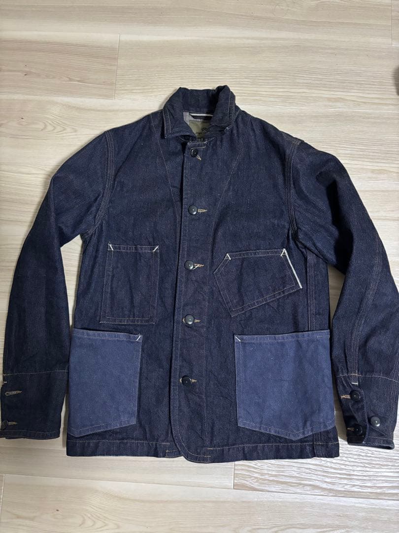 ナイジェルケーボン　デニムカバーオールジャケット