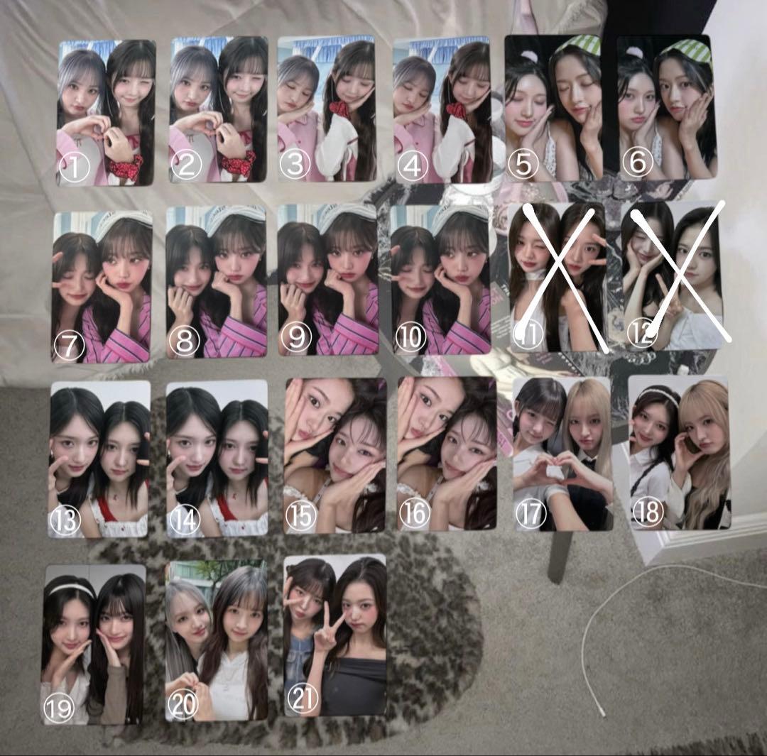 IVE トレカ セット (バラ売り可)