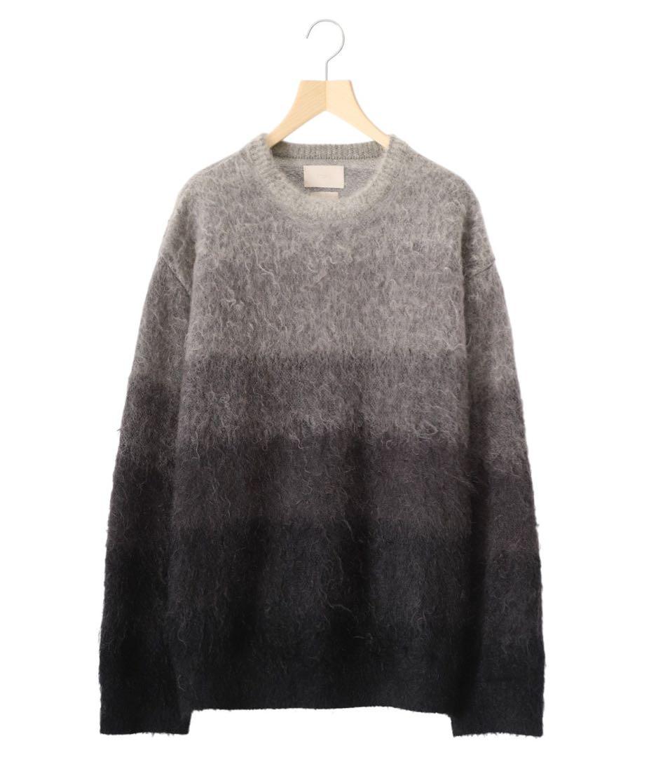 YOKE 別注 GRADATION MOHAIR KNIT PULL OVER